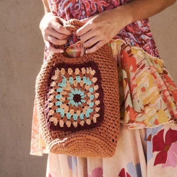 Free People Handbags - Cali Crochet Clutch -Free People
